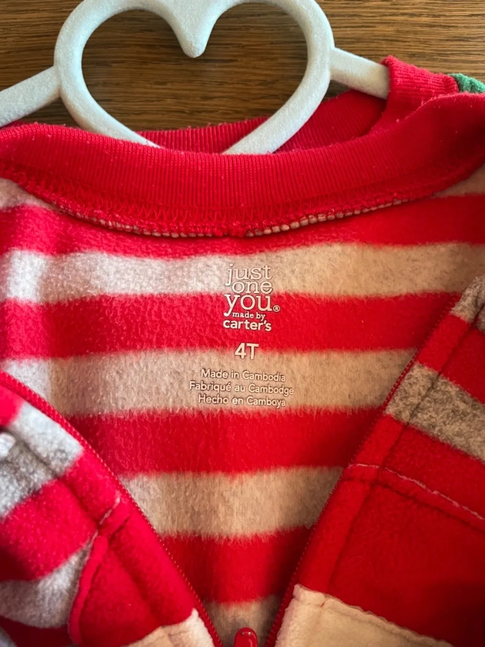 Boys Christmas Footed Pajamas Bundle Size 4 Carter’s 3-Pack